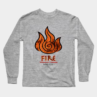 The fire Long Sleeve T-Shirt